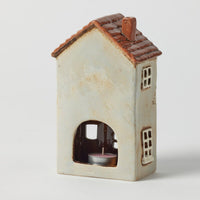 Tealight Holder Book House 