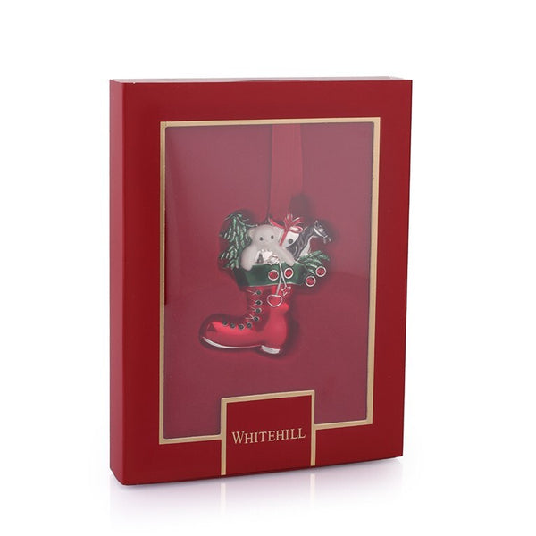Christmas Decoration Metal Christmas Boot 
