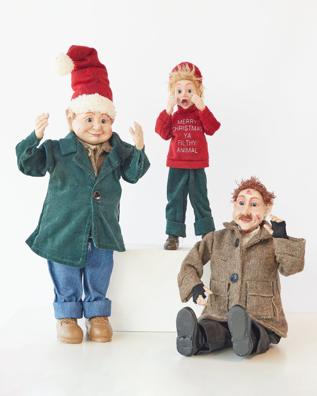 HOME ALONE ELVES SET OF 3 