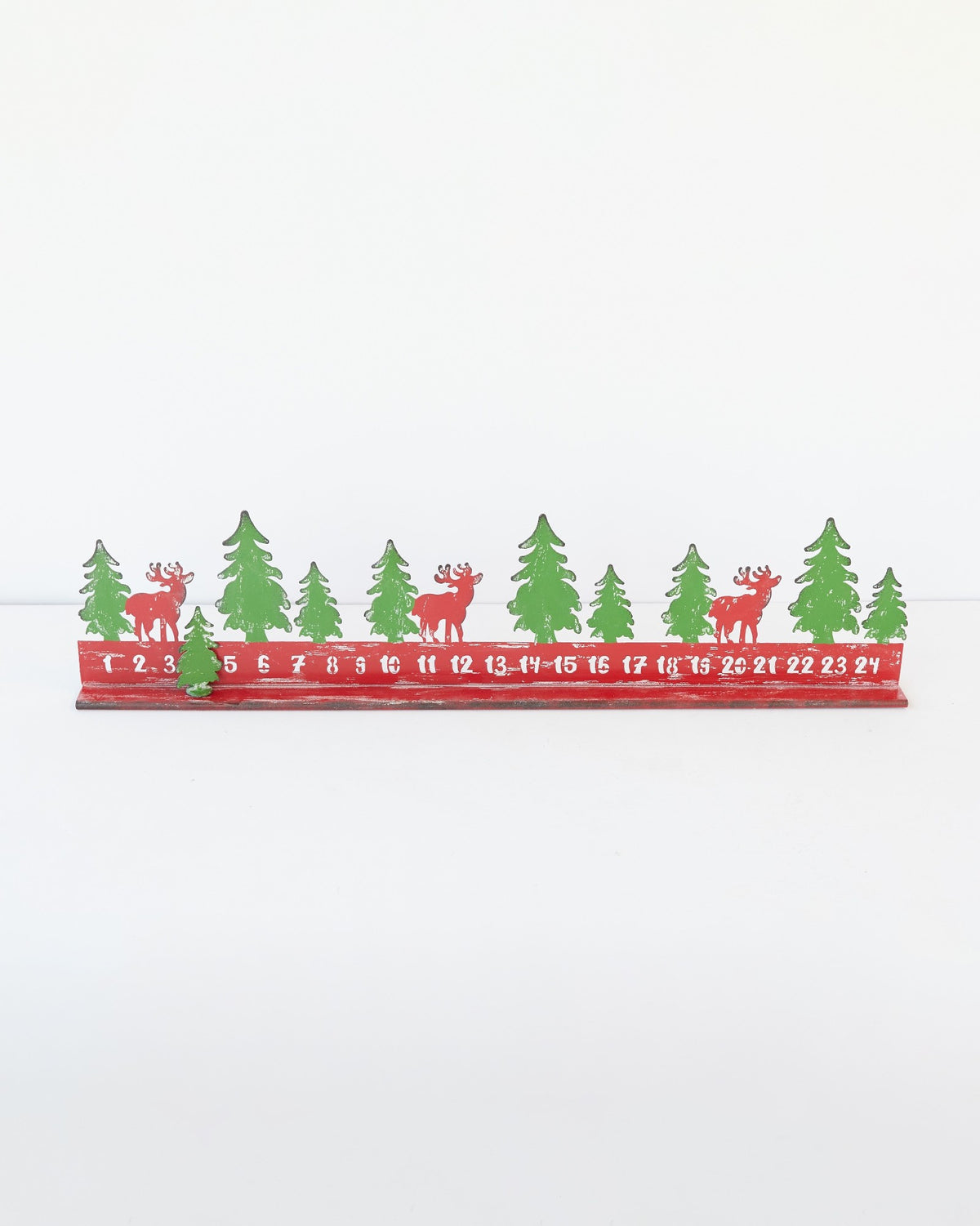 CHRISTMAS ADVENT SCAPE CALENDAR TIN 60CM