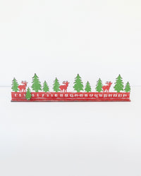 CHRISTMAS ADVENT SCAPE CALENDAR TIN 60CM