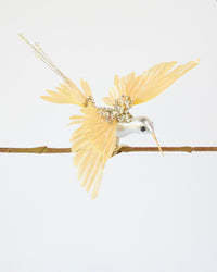HUMMINGBIRD DECORATION GOLD 