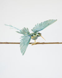 HUMMINGBIRD DECORATION GREEN