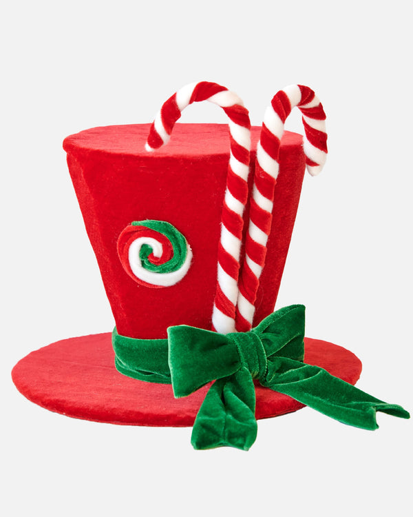 Candy Top Hat Red 22cm