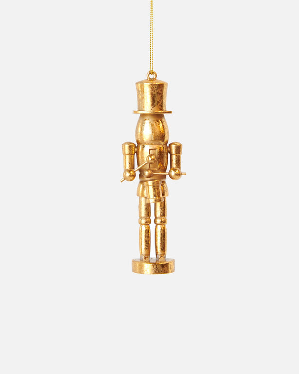 Nutcracker Ornament Gold 13cm