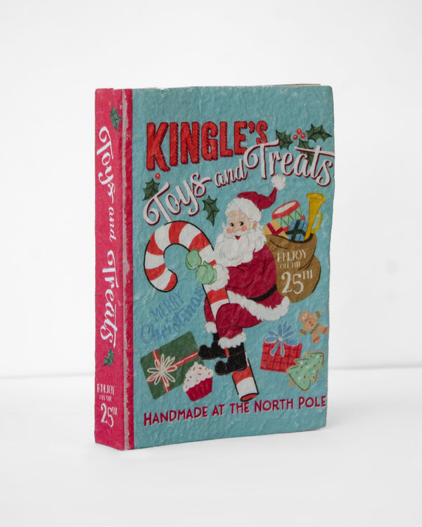 Christmas Book Kringles Treat Notebook