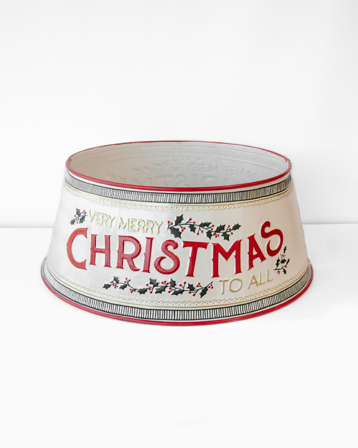 Xmas Metal Tree Collar Christmas
