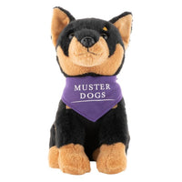 Muster Dogs - Black & Tan Kelpie Plush 20cm