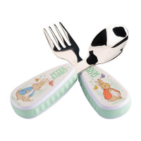 Peter Rabbit Peter & Flopsy 2 Piece Cutlery Set