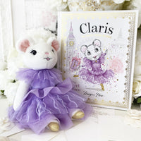 CLARIS PLUSH 30CM OH LA LA LILAC