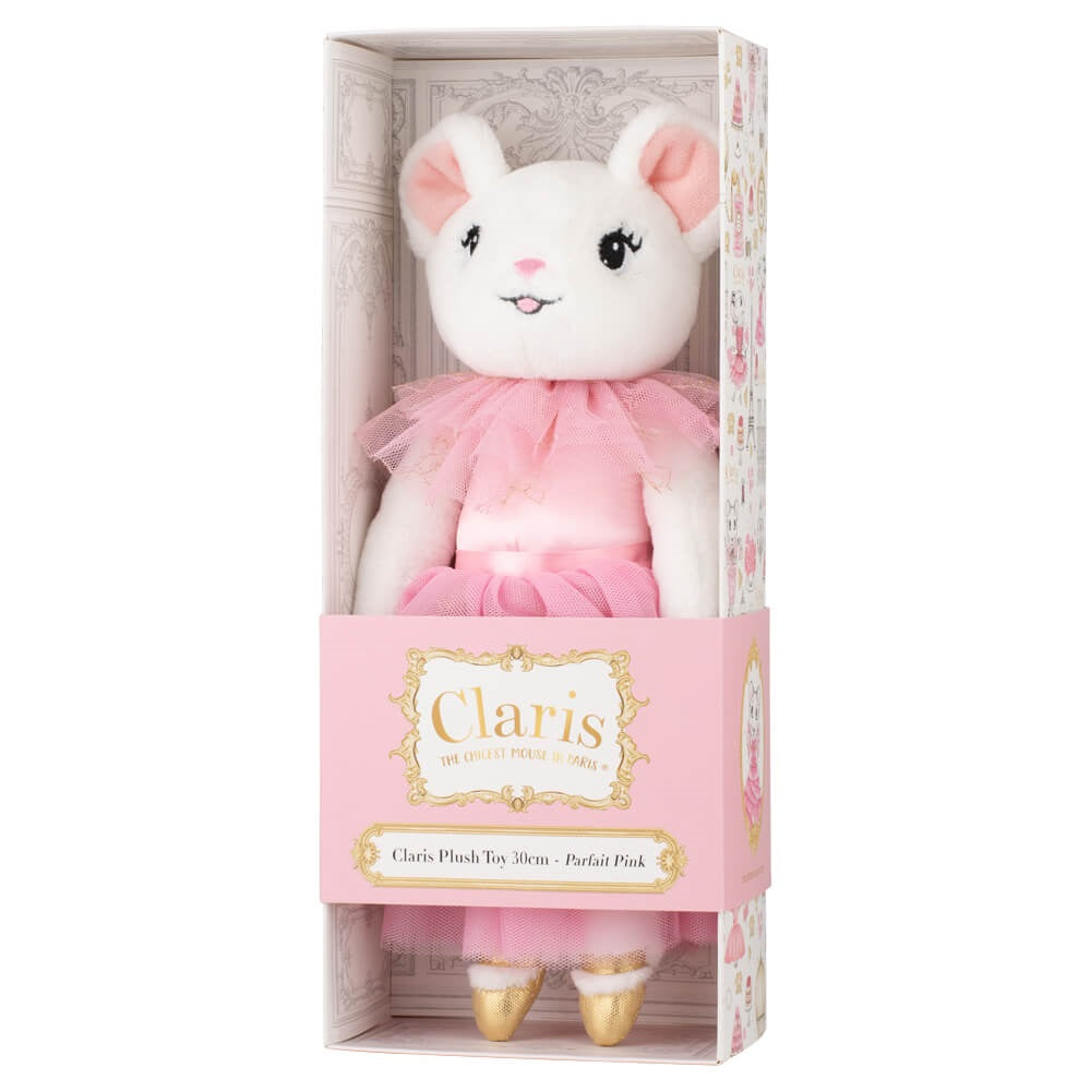 CLARIS PLUSH 30CM PARFAIT PINK 