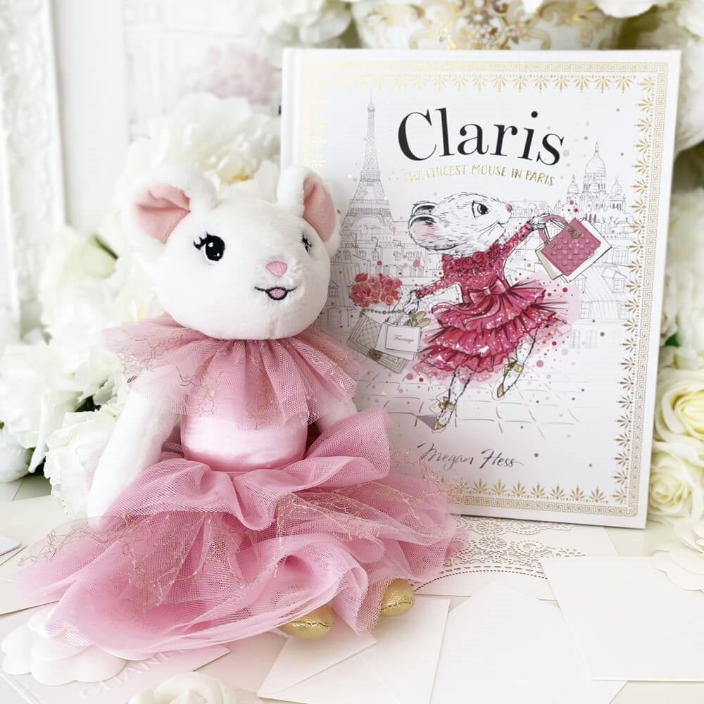 CLARIS PLUSH 30CM PARFAIT PINK 