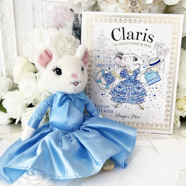 CLARIS PLUSH 30CM TRES BELLE BLUE 