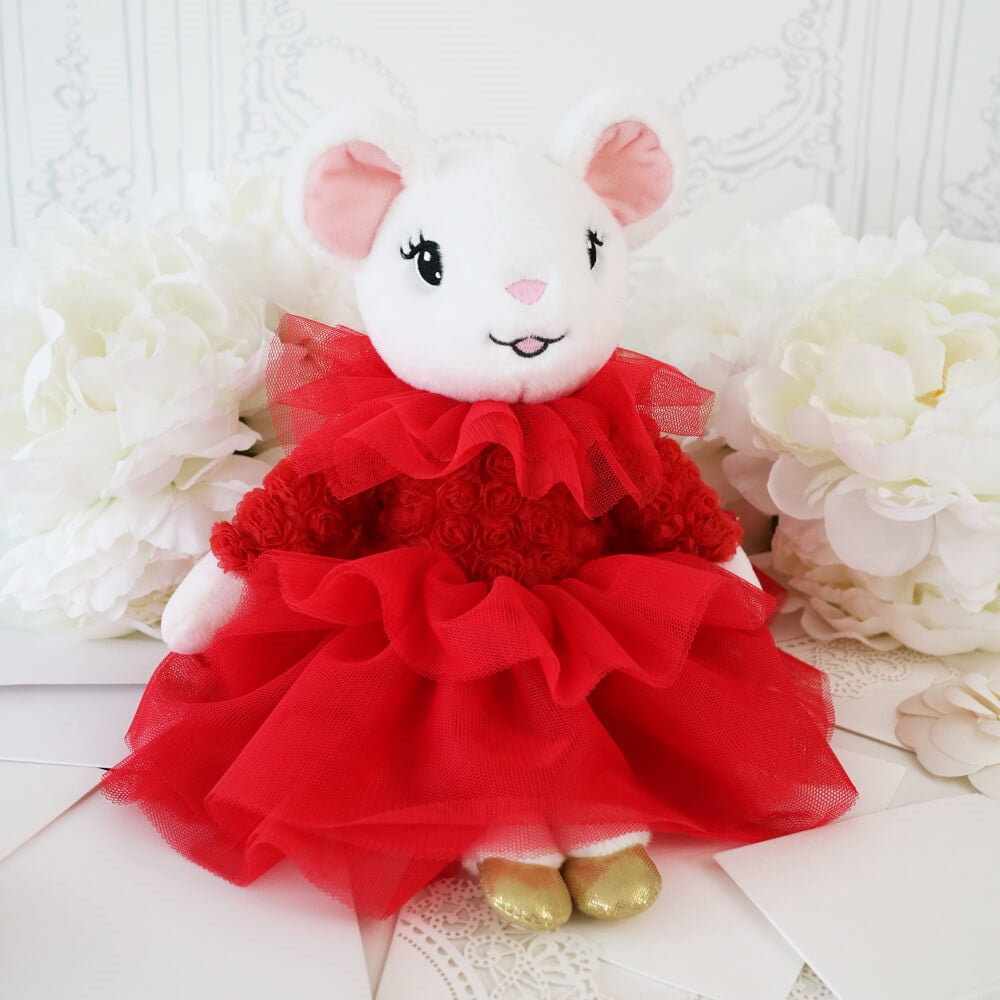 CLARIS PLUSH 30CM BELLE ROUGE