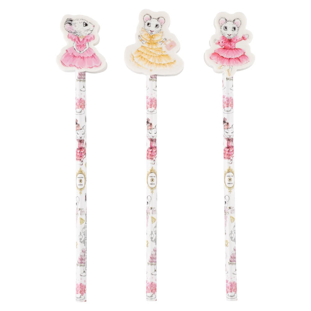 CLARIS PENCIL WITH TOPPER (SET OF 3) 