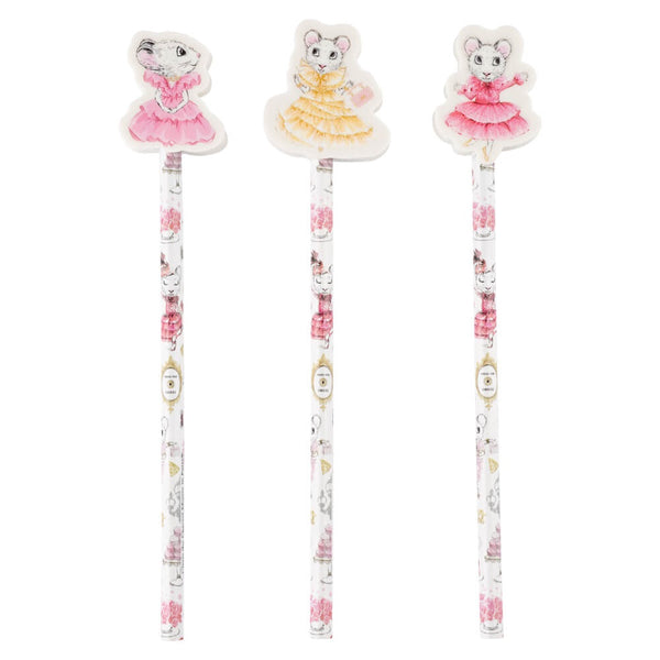 CLARIS PENCIL WITH TOPPER (SET OF 3) 