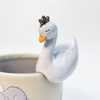 Pot Hanger Swan White