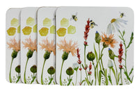 Bee Meadow Coasters Set Of 4