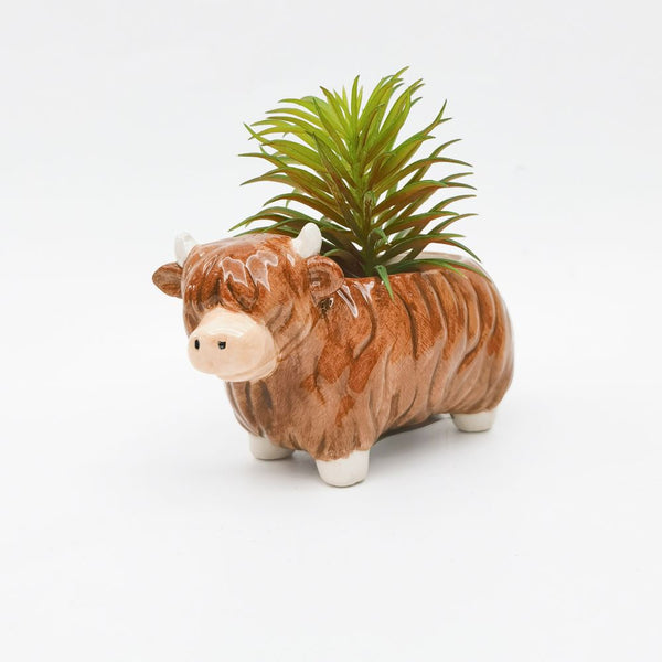Planter Highland Brown Small 14cm