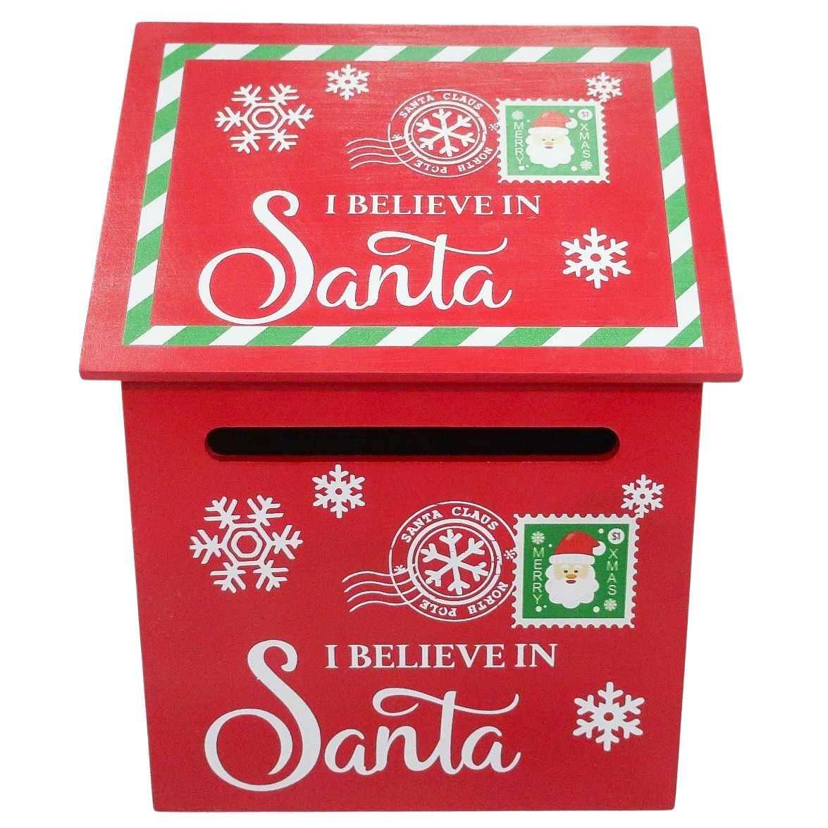 Santa Letter Box - I Believe In Santa 