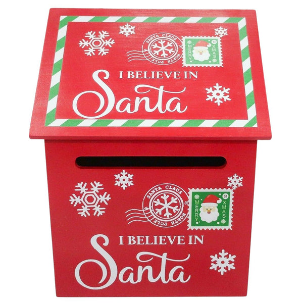 Santa Letter Box - I Believe In Santa 