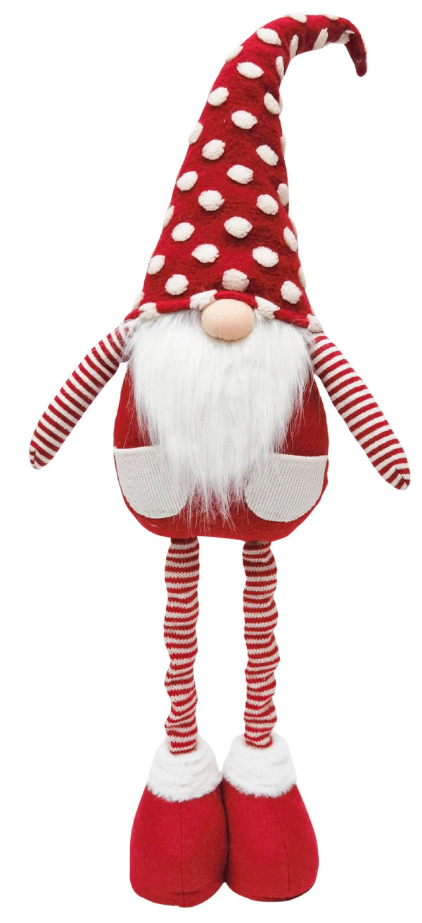 Santa With Pockets Standing Red  And White100cm