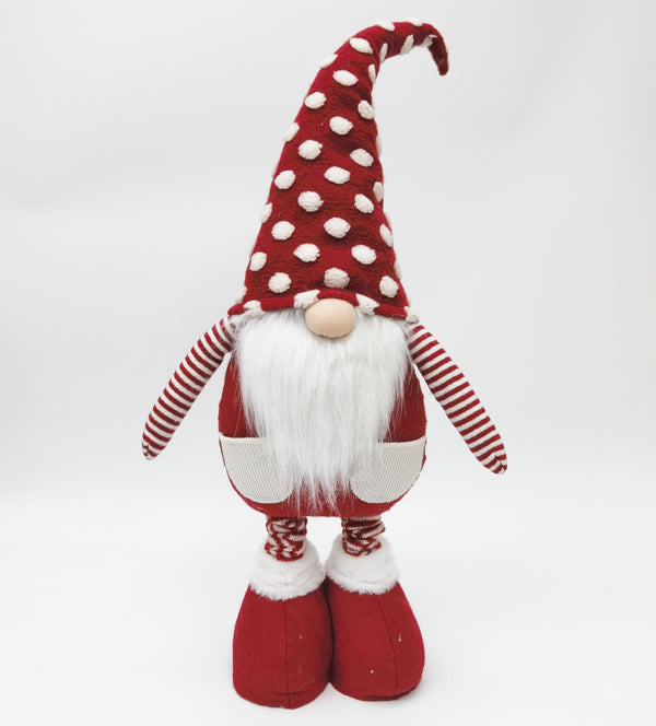 Santa With Pockets Standing Red  And White100cm