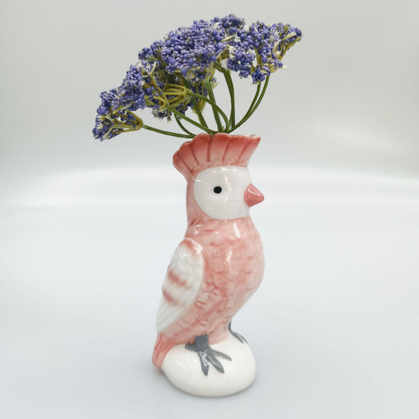 Bud Vase Perdy Parrot Pink 13cm