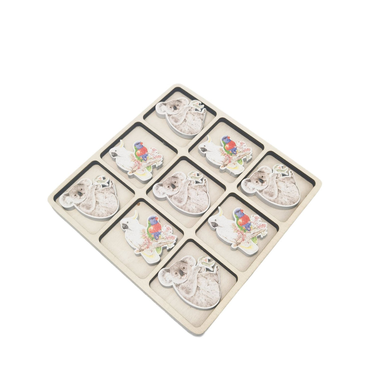Tic Tac Toe Popcorn Blue Australiana
