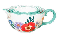 Posie Measuring Cups - White 7cm Set Of 4