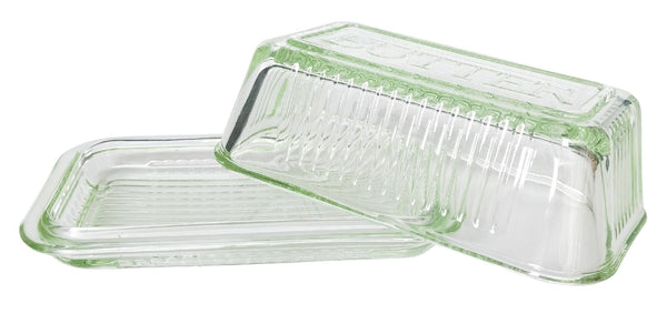 Butter Dish Mari Green 17cm