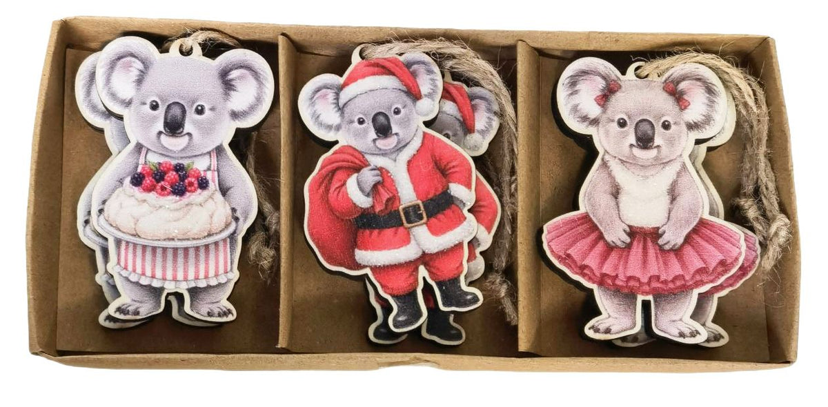 Cutsie Koala Family Gift Pack 7cm Set Of 6