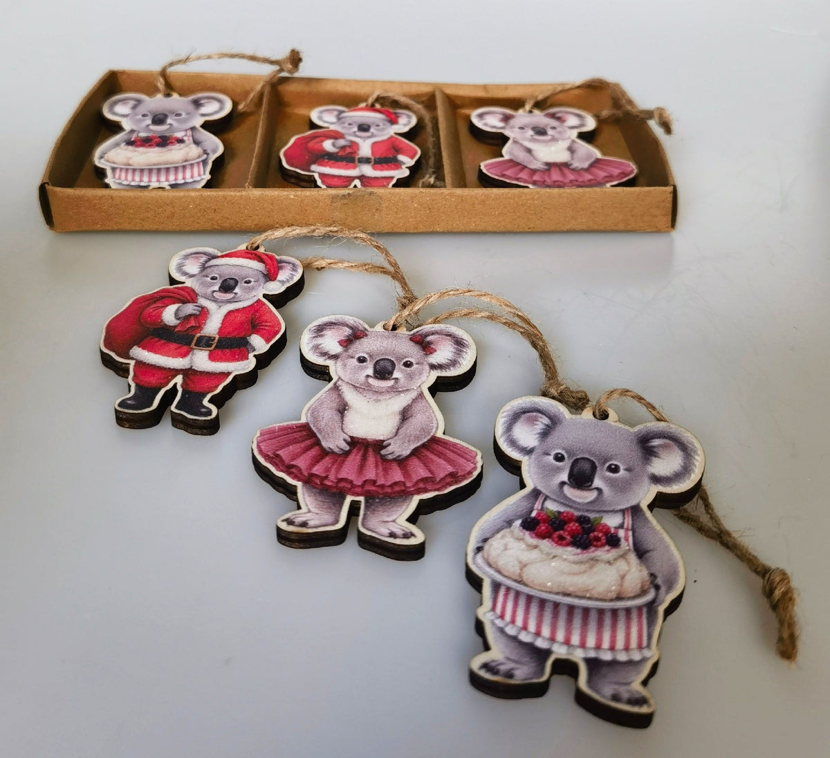 Cutsie Koala Family Gift Pack 7cm Set Of 6
