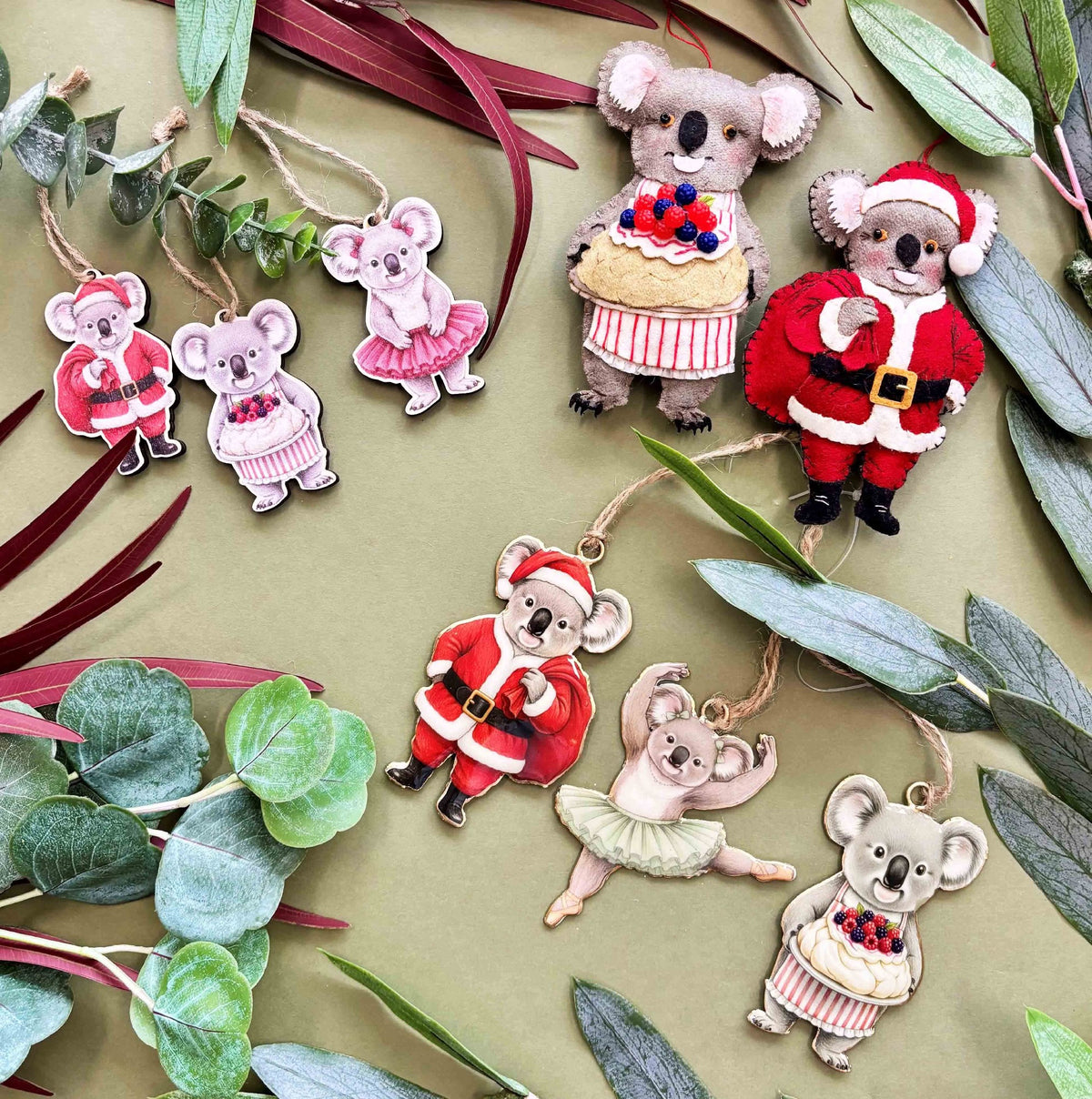 Cutsie Koala Family Gift Pack 7cm Set Of 6