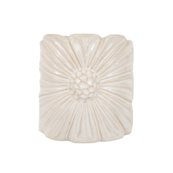Planter Daisy White 11cm 