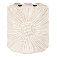 Planter Daisy White 14cm 