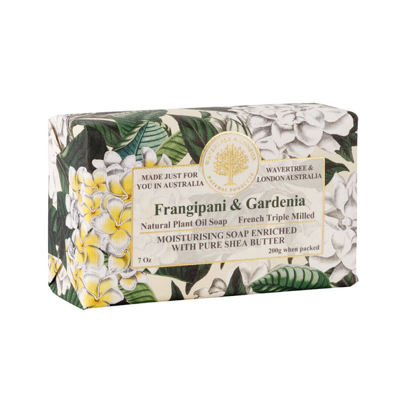 WAVERTREE & LONDON SOAP FRANGIPANI & GARDENIA