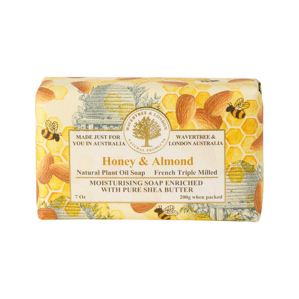 WAVERTREE & LONDON SOAP HONEY & ALMOND