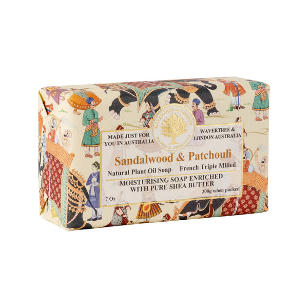 WAVERTREE & LONDON SOAP SANDLEWOOD & PATCHOULI