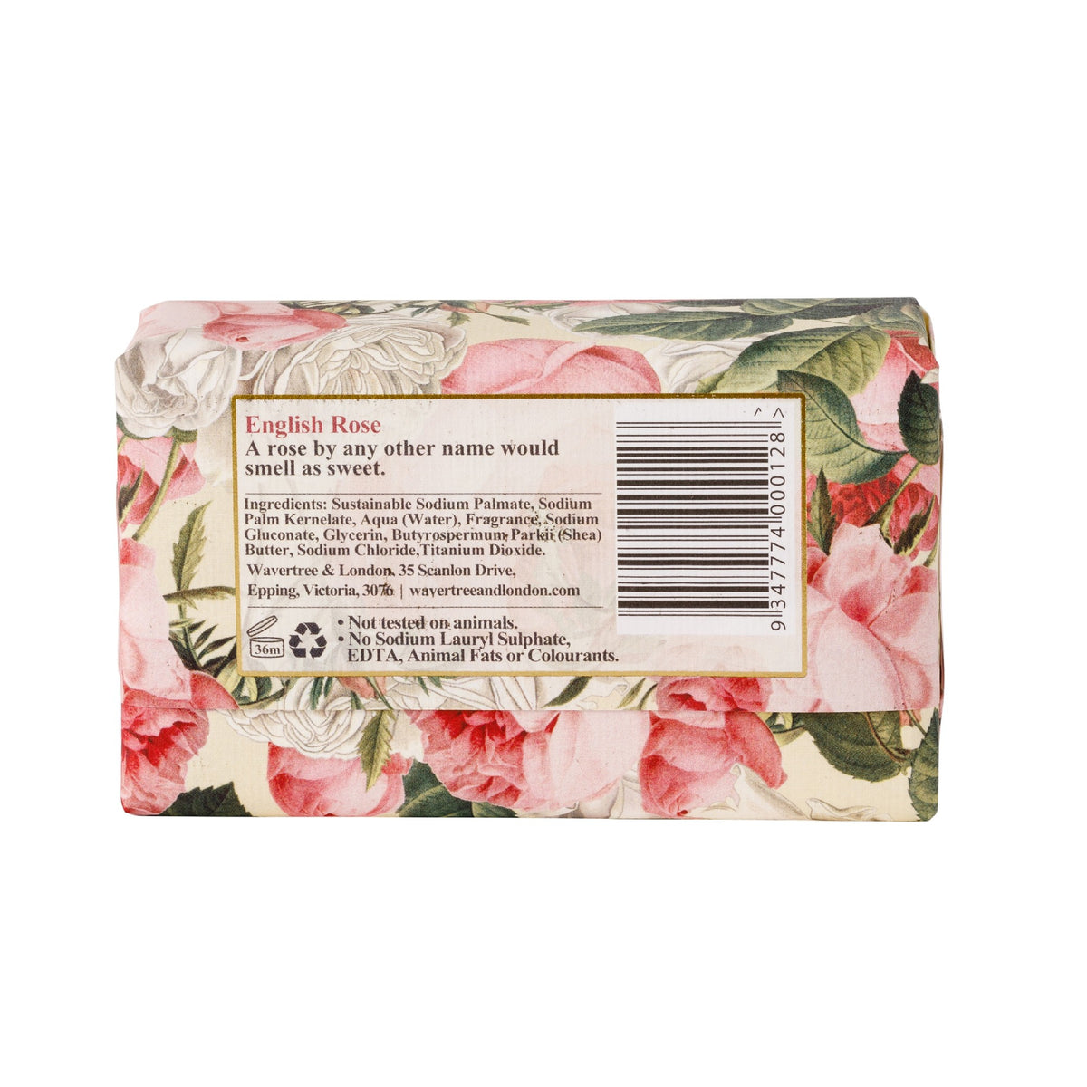 WAVERTREE & LONDON SOAP ENGLISH ROSE