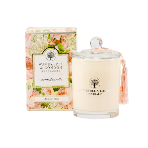 WAVERTREE & LONDON CANDLE 330GRMS ENGLISH ROSE