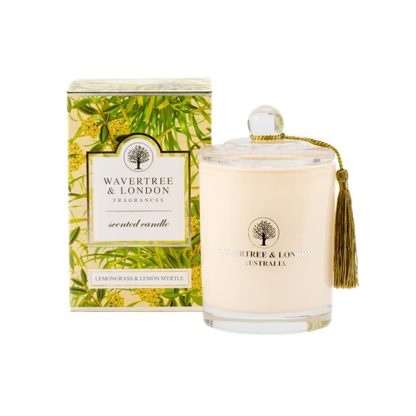 WAVERTREE & LONDON CANDLE 330GRMS LEMONGRASS & MYRTLE 