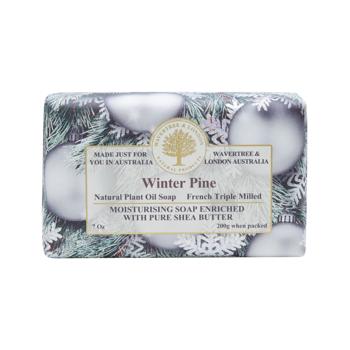 WAVERTREE & LONDON SOAP WINTER PINE 