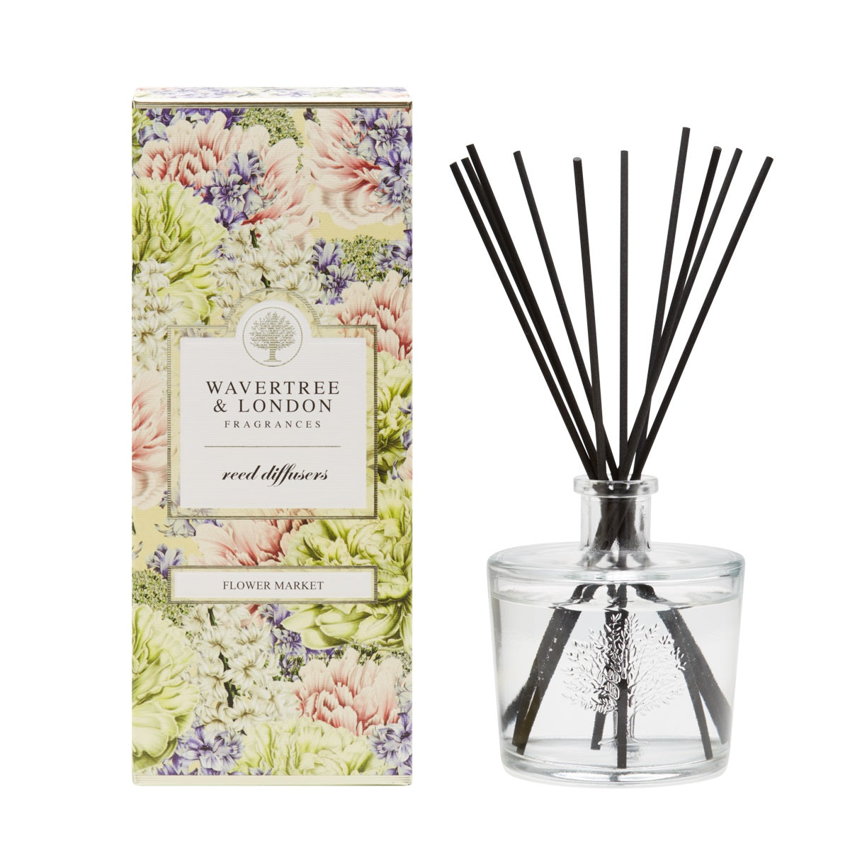 WAVERTREE & LONDON DIFFUSER 250MLS FLOWER MARKET 