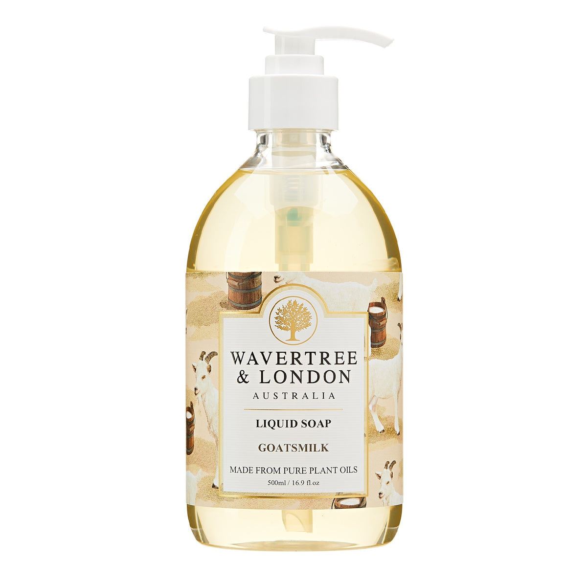 Wavertree & London Liquid Soap 500mls Goats Milk 