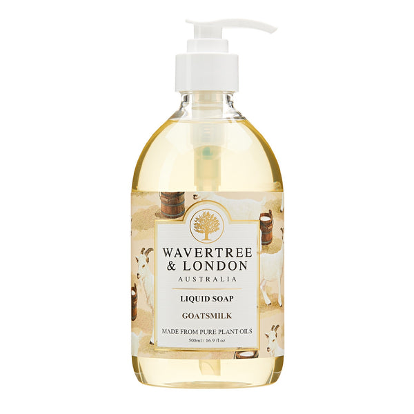 Wavertree & London Liquid Soap 500mls Goats Milk 