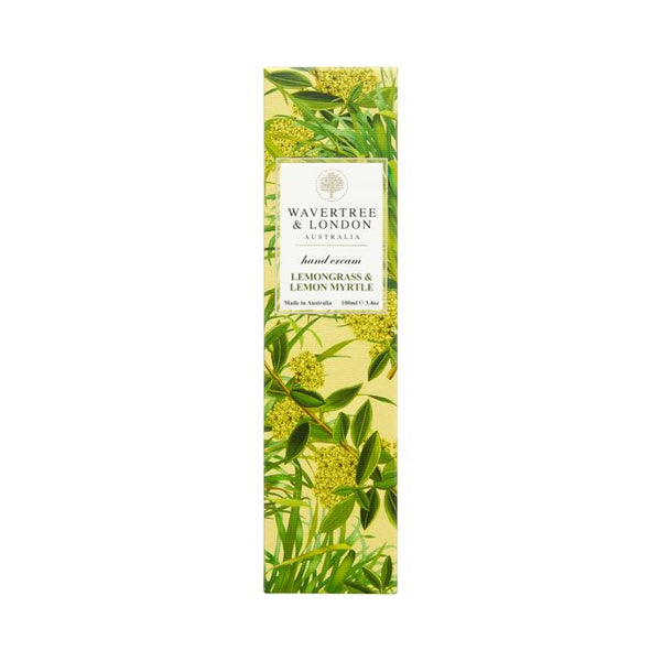 Wavertree & London Hand Cream 100mls Lemongrass & Lemon Myrtle