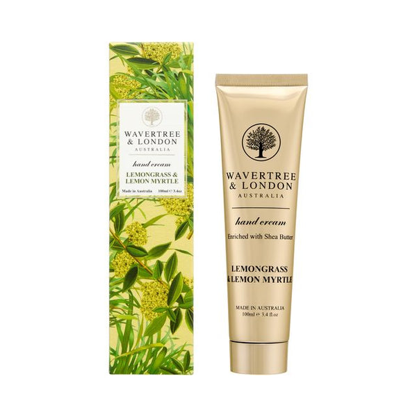 Wavertree & London Hand Cream 100mls Lemongrass & Lemon Myrtle