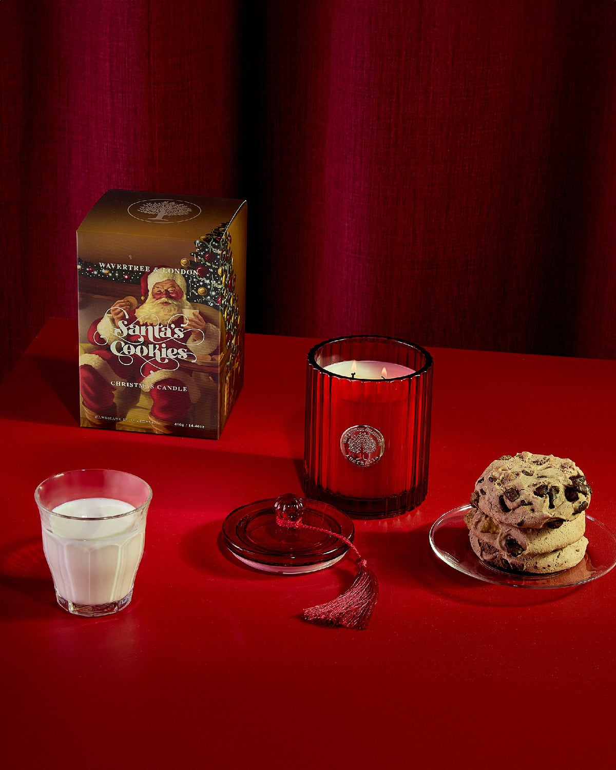 WAVERTREE & LONDON CANDLE 410GRAMS CHRISTMAS COOKIES