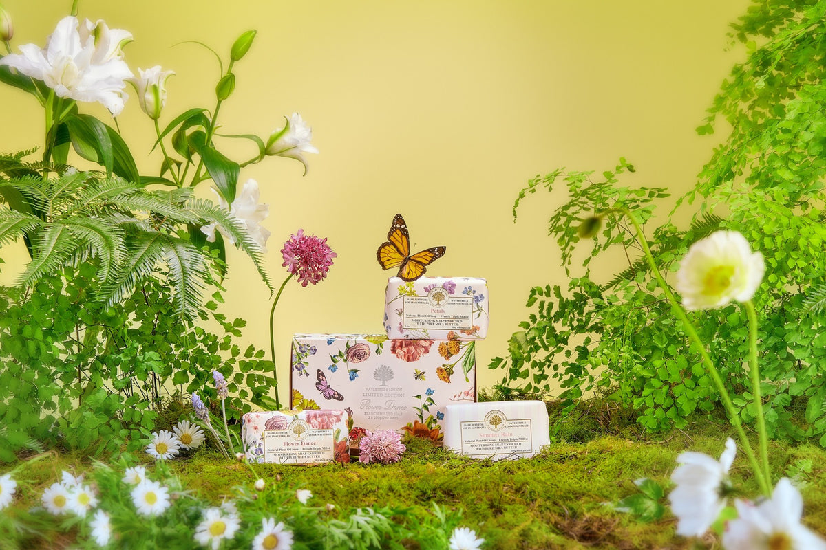 WAVERTREE & LONDON SOAP TRIO PACK FLOWER DANCE